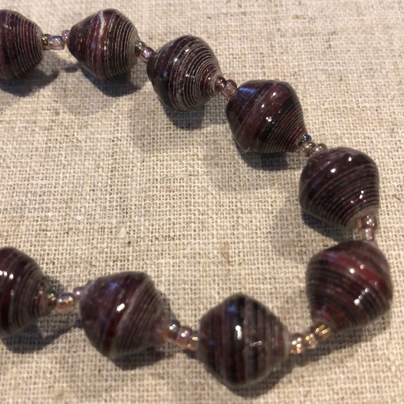 Bead for Life BLISS Brown Marbled Bangle Bracelet - Picture 3 of 8